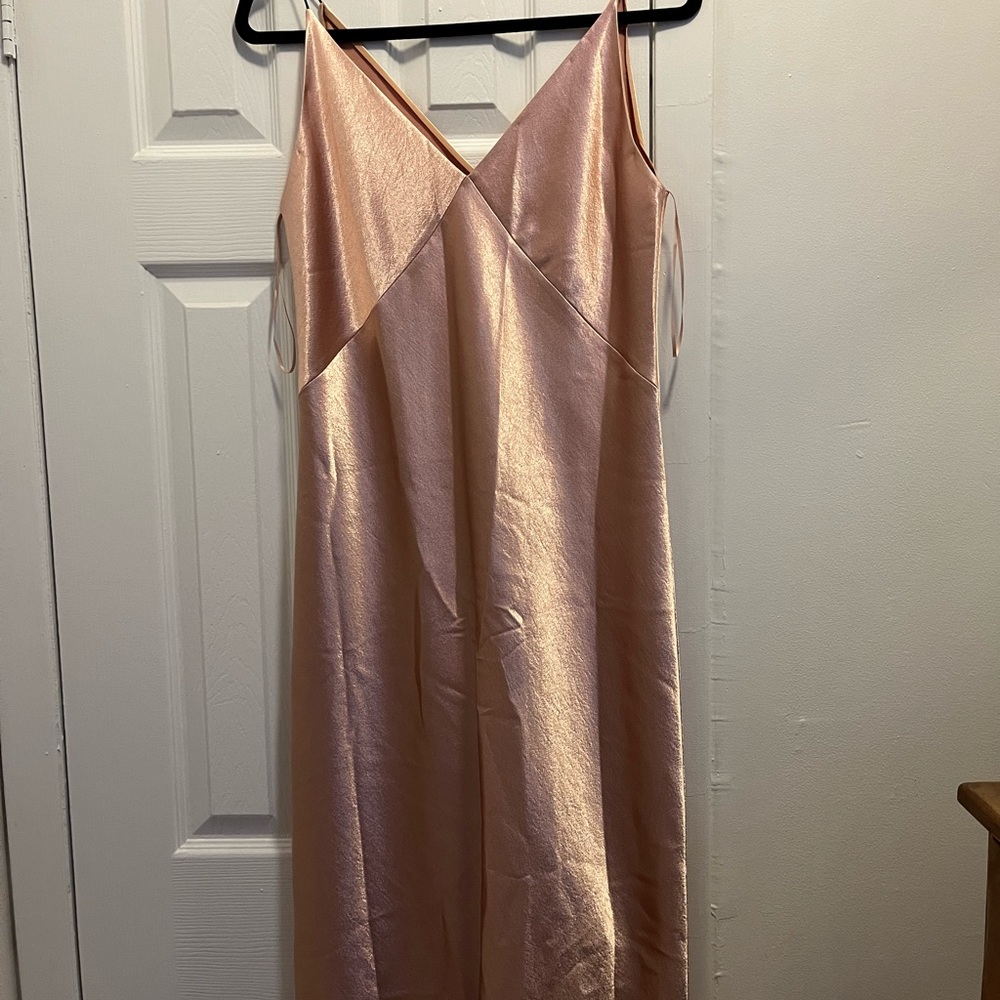 Vince. Pink Silk Dress (NWT!)